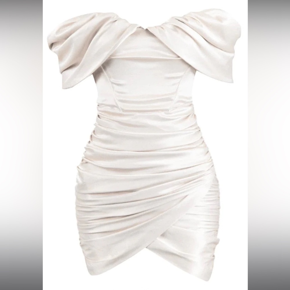 Leau Satin Corset Dress